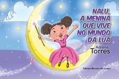 capa do livro Nalu, a menina que vive no mundo da Lua