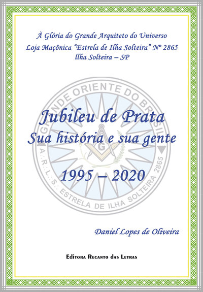capa do livro Jubileu de prata: sua história e sua gente - 1995-2020
