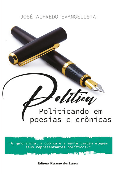 capa do livro Politica Politicando em poesias e crônicas