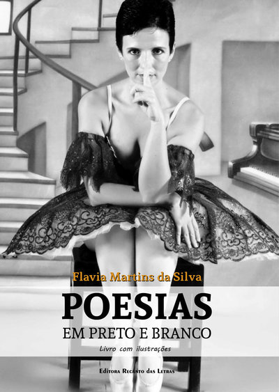 capa do livro Poesias em preto e branco